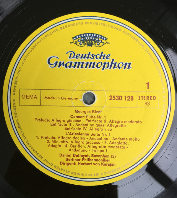 Georges Bizet / Berliner Philharmoniker, Herbert von Karajan - Carmen-Suite 1 • L'Arlésienne - Suiten 1 &amp; 2