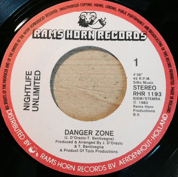 Nightlife Unlimited -Danger Zone
