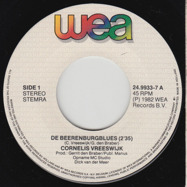 Cornelis Vreeswijk -De Beerenburgblues