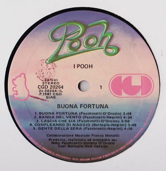 Pooh -Buona Fortuna