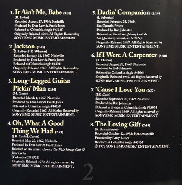 Johnny Cash & June Carter Cash -Duets