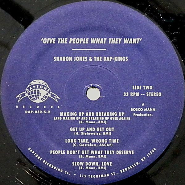 Sharon Jones & The Dap-Kings -Give The People What They Want