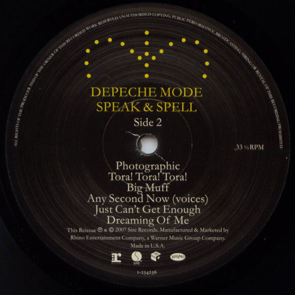 Depeche Mode - Speak &amp; Spell