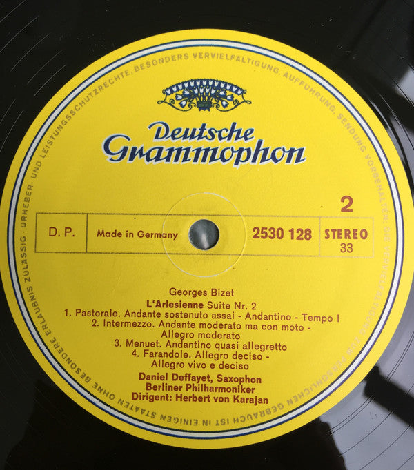 Georges Bizet / Berliner Philharmoniker, Herbert von Karajan - Carmen-Suite 1 • L'Arlésienne - Suiten 1 &amp; 2