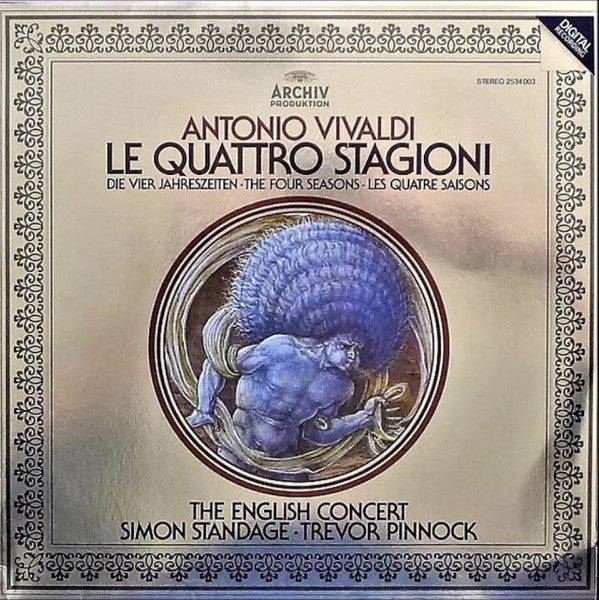 Antonio Vivaldi, The English Concert, Simon Standage ∙ Trevor Pinnock -Le Quattro Stagioni