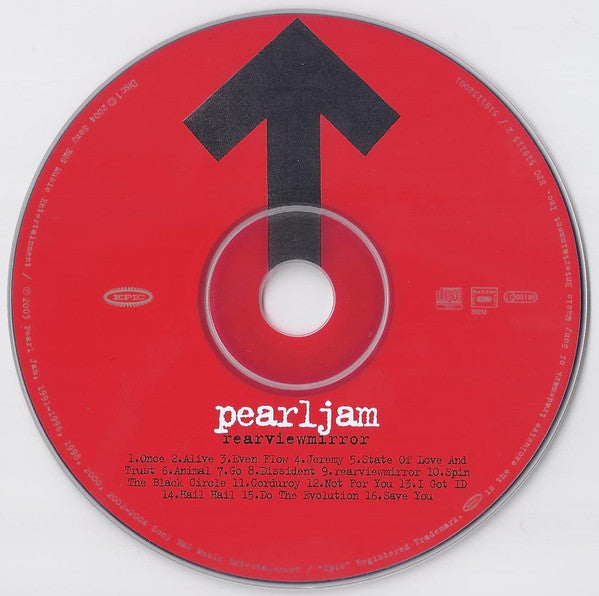 Pearl Jam -Rearviewmirror (Greatest Hits 1991-2003)