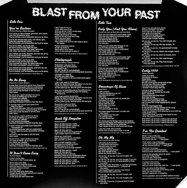 Ringo Starr -Blast From Your Past