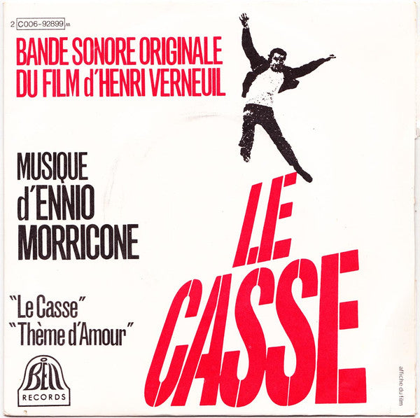 Ennio Morricone -Le Casse (Bande Sonore Originale Du Film D'Henri Verneuil)