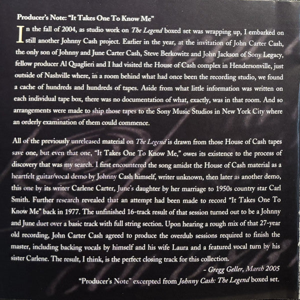 Johnny Cash & June Carter Cash -Duets