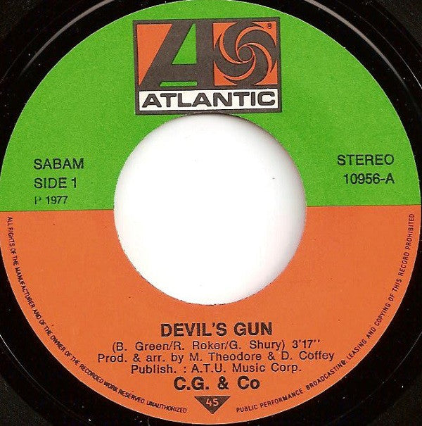 C.J. & Co -Devil's Gun / Free To Be Me