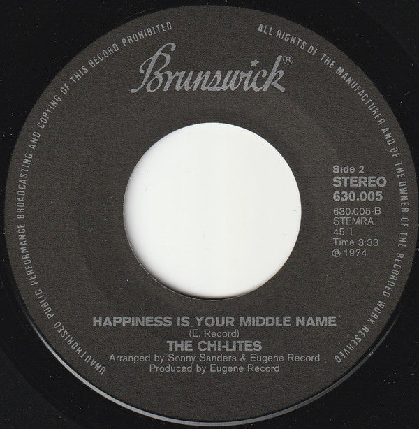 The Chi-Lites -You Got To Be The One