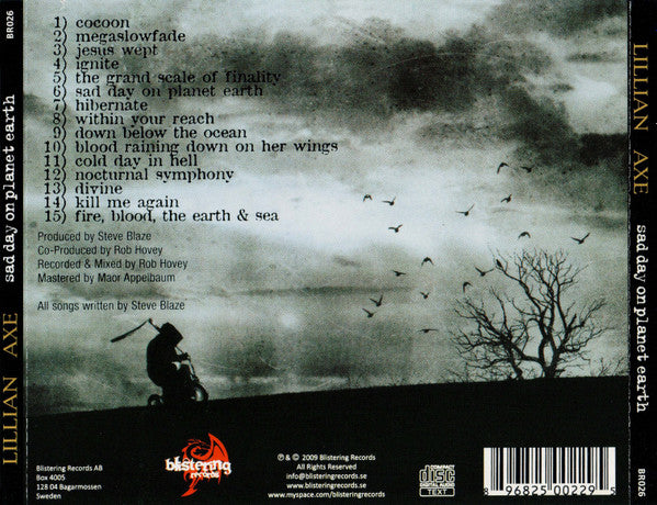 Lillian Axe - Sad Day On Planet Earth