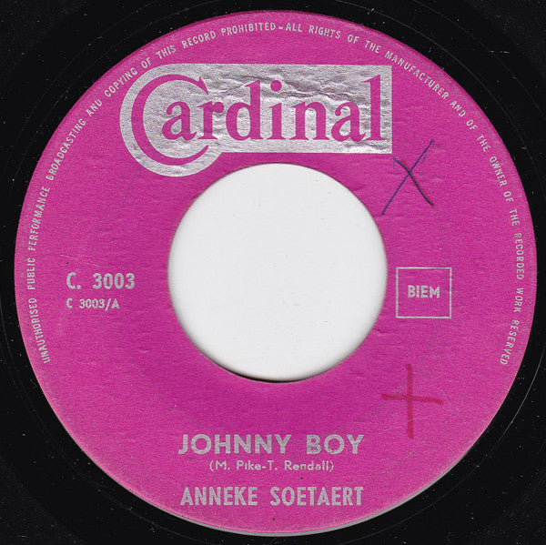 Anneke Soetaert* -Johnny Boy