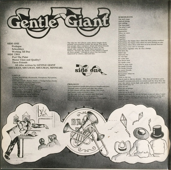 Gentle Giant -Three Friends