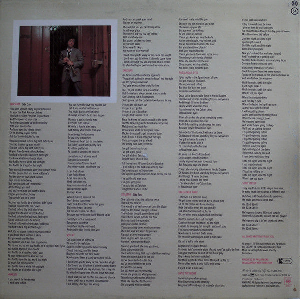 Billy Joel -52nd Street