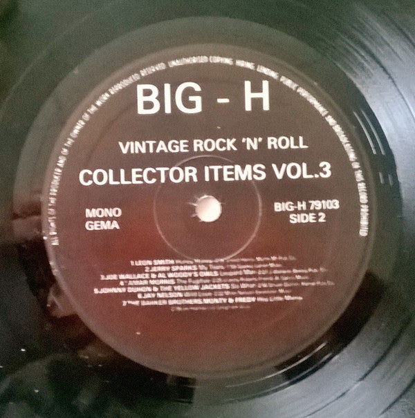 Various -Vintage Rock 'N' Roll Collector Items Vol. 3