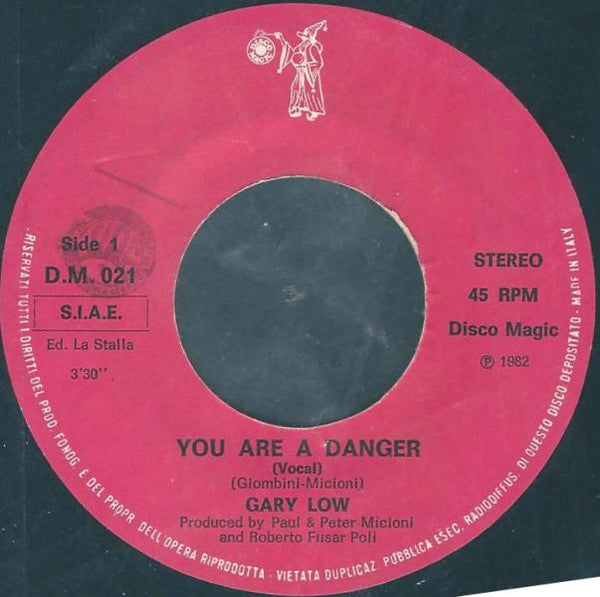 Gary Low -You Are A Danger