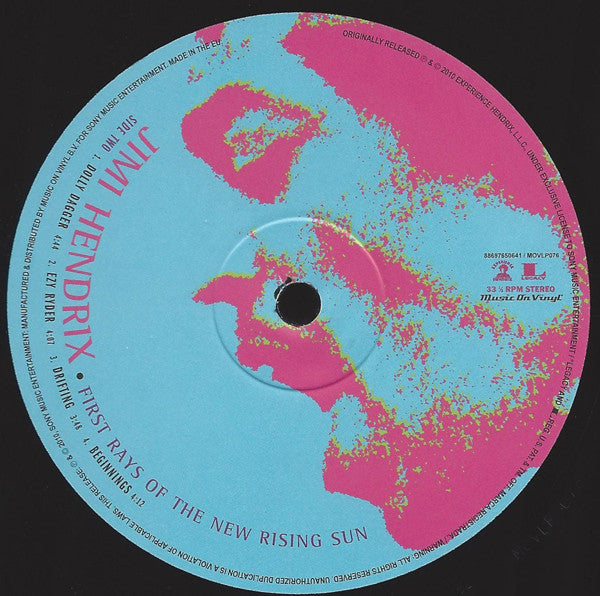 Jimi Hendrix -First Rays Of The New Rising Sun
