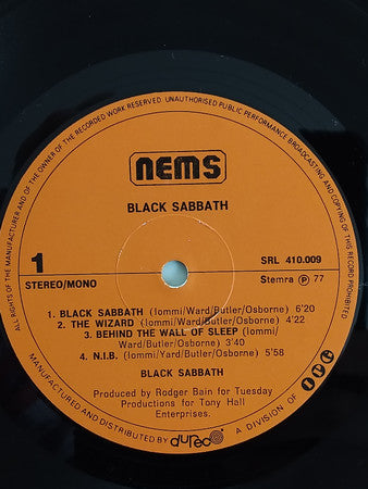 Black Sabbath -Black Sabbath
