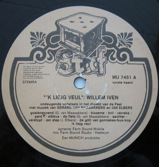 Willem Iven -'K Liejg Veul
