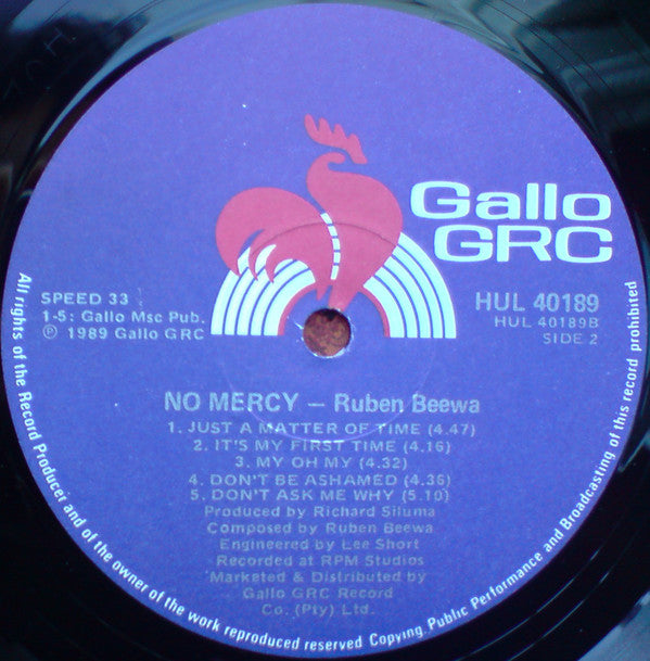 Ruben Beewa -No Mercy
