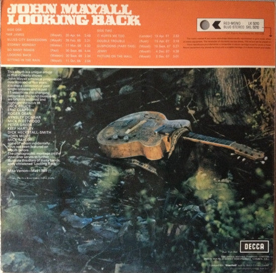 John Mayall -Looking Back