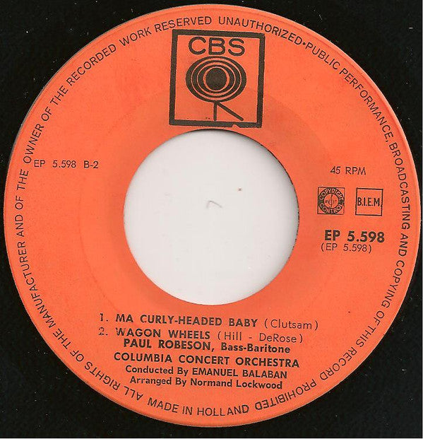 Paul Robeson -Ol' Man River