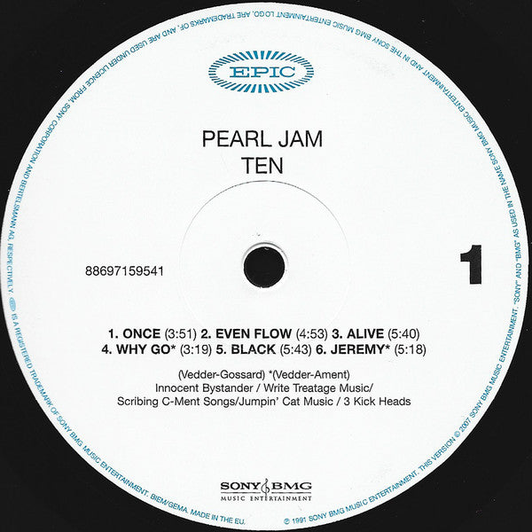 Pearl Jam -Ten