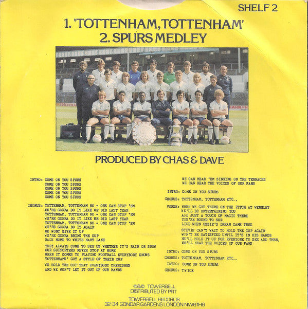 Tottenham Hotspur F.A. Cup Final Squad 1981/2 Season* -Tottenham, Tottenham