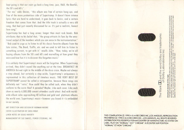 Supertramp -The Very Best Of Supertramp