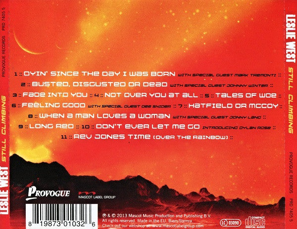 Leslie West -Still Climbing