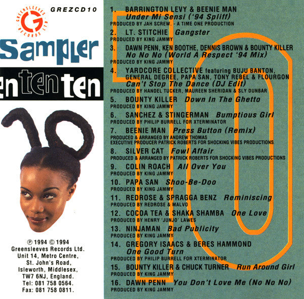 Various - Greensleeves Sampler 10