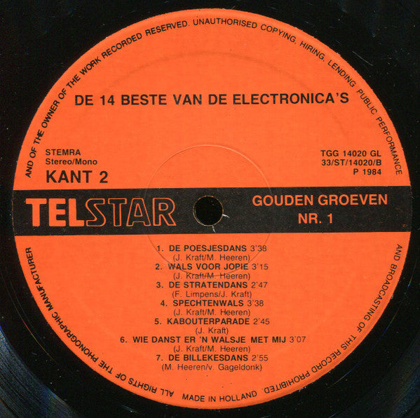 De Electronica's -De 14 Beste Van De Electronica's