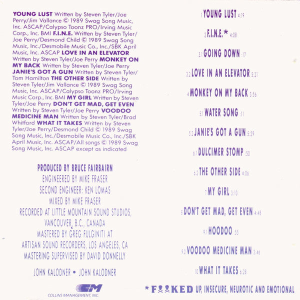 Aerosmith -Pump
