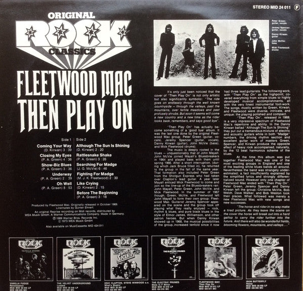 Fleetwood Mac - Then Play On