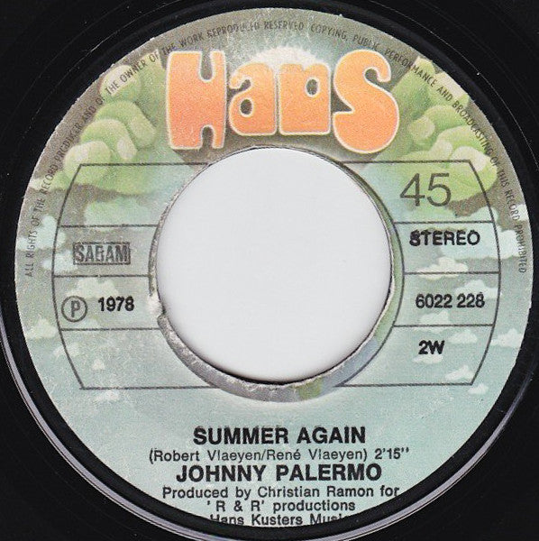 Johnny Palermo -Saturday Night