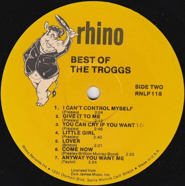 The Troggs - Best Of The Troggs