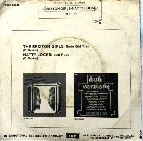 The Brixton Girls / Natty Locks -Rude Girl Train / Just Rude