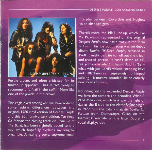 Deep Purple -Deepest Purple: The Very Best Of Deep Purple