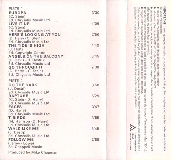 Blondie -AutoAmerican