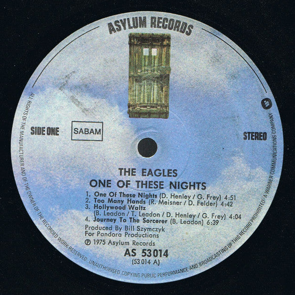 Eagles -One Of These Nights