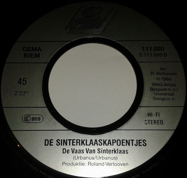 De Sinterklaas Kapoentjes -Kniktikklaas / De Vaas Van Sinterklaas