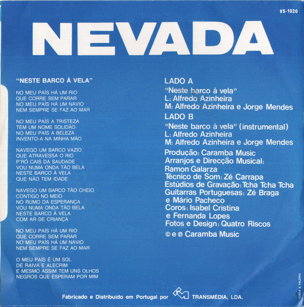 Nevada (10) -Neste Barco À Vela