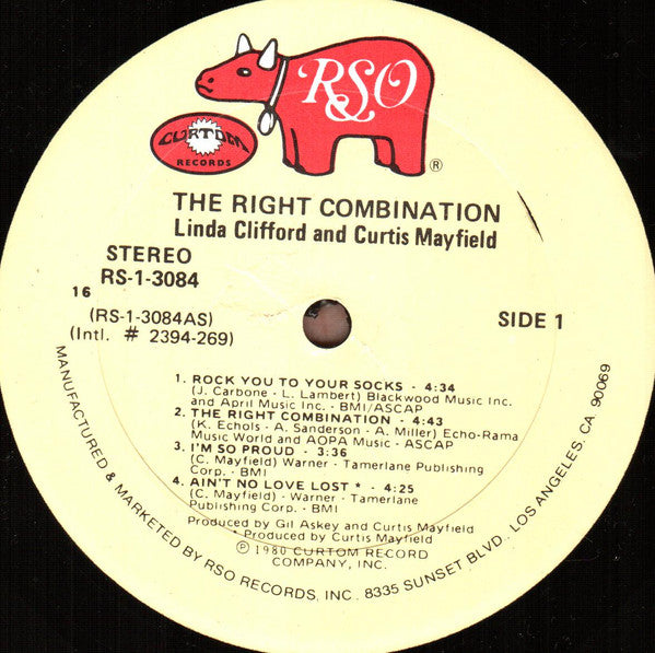 Linda Clifford & Curtis Mayfield -The Right Combination