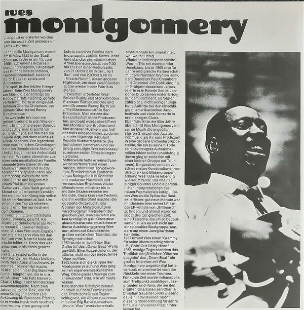 Jimmy Smith / Wes Montgomery -Starportrait