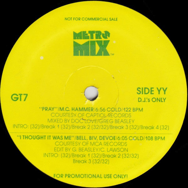 Various - Metro Mix - Issue GT7