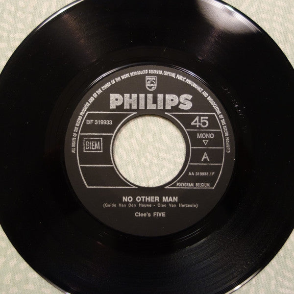 Clee's Five -No Other Man / Baby I Want You