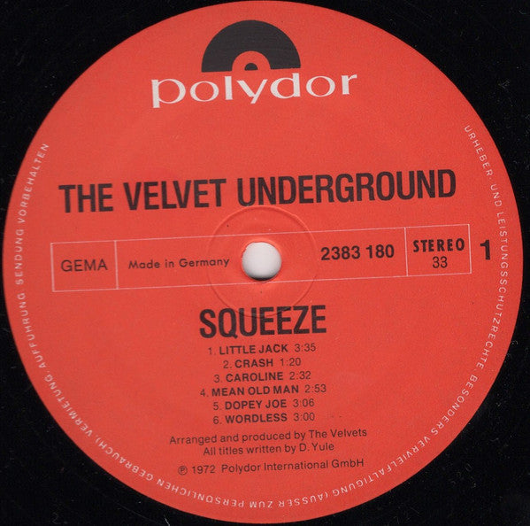 The Velvet Underground -Squeeze
