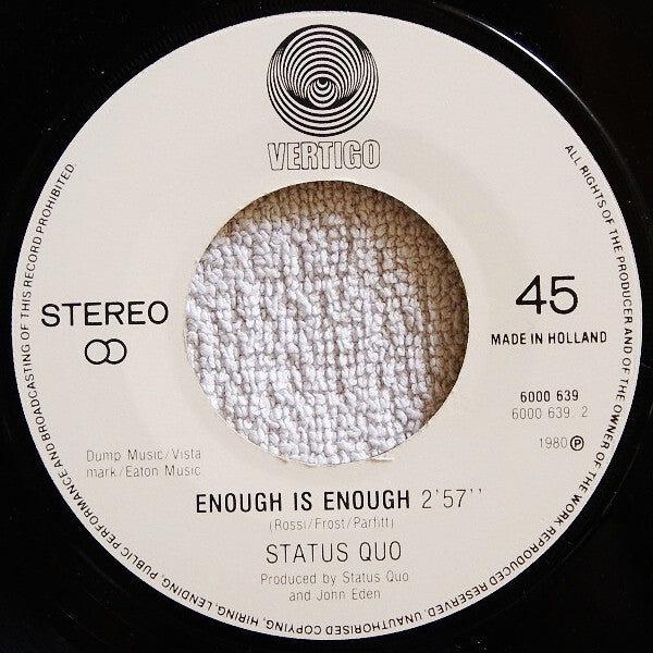 Status Quo -Something About You Baby I Like