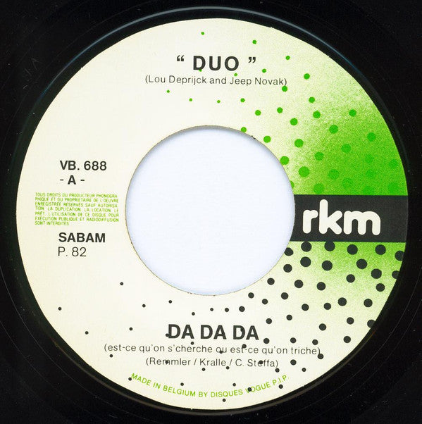 Duo (28), Lou Depryck*, Jeep Novak -Da Da Da